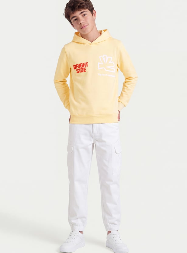Boys Printed Hoodie