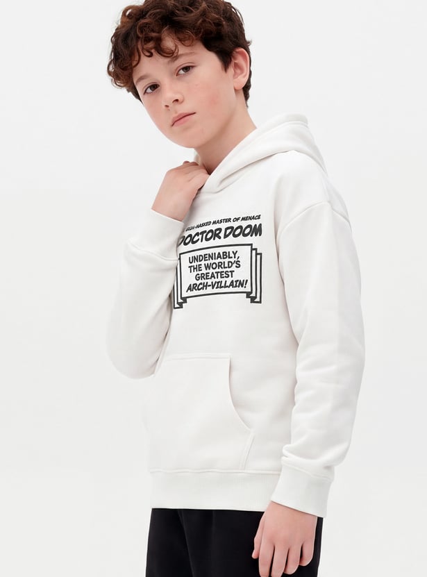 Boys Doctor Doom Pullover Hoodie