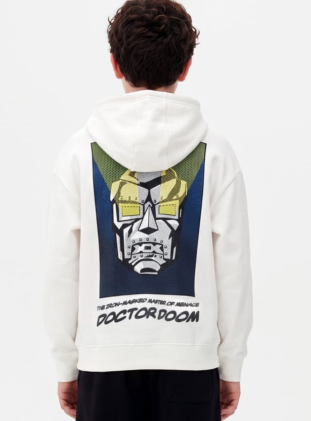 Boys Doctor Doom Pullover Hoodie
