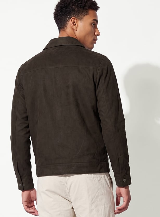 URB_N Men Solid Jacket
