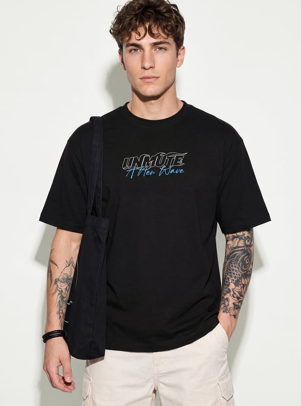 URB_N Men Oversized Printed T-shirt