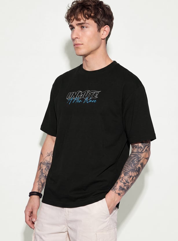 URB_N Men Oversized Printed T-shirt