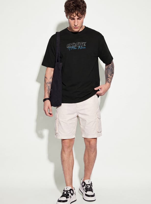 URB_N Men Oversized Printed T-shirt