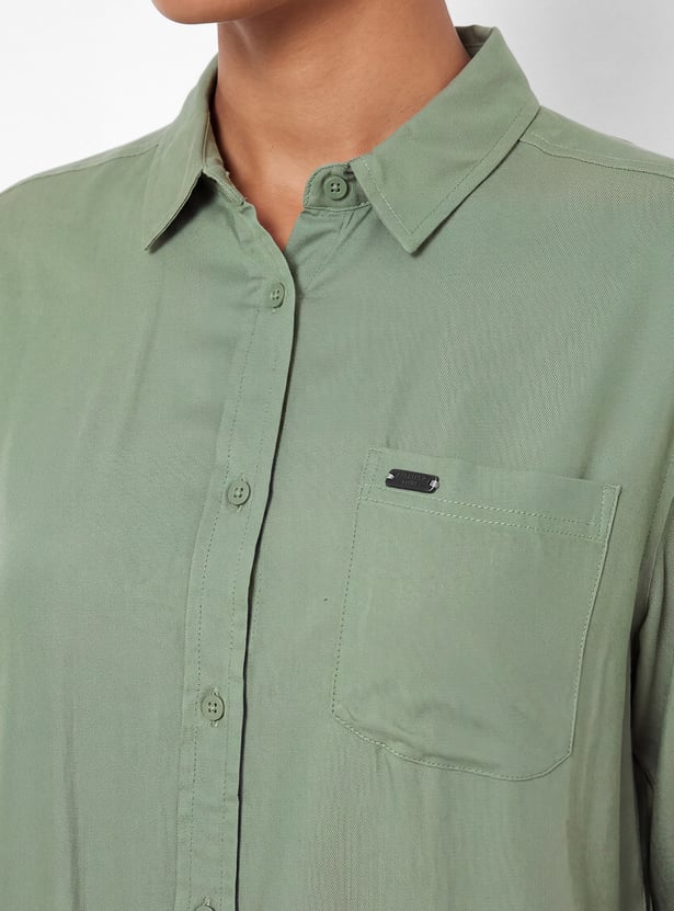 Women Solid Shirt