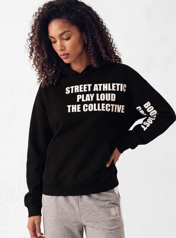 Women Printed Hoodie