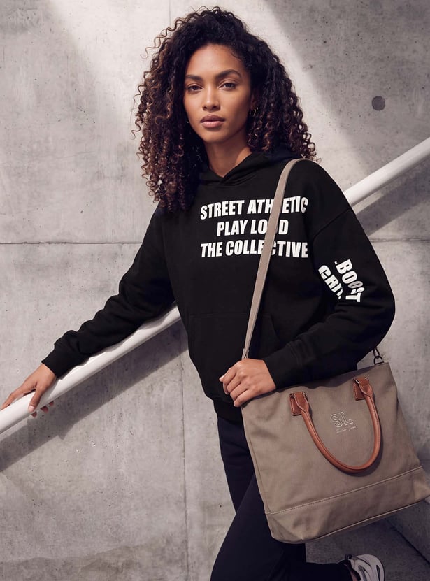 Women Printed Hoodie