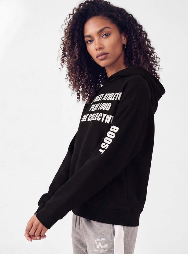 Women Printed Hoodie
