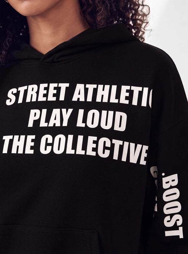 Women Printed Hoodie