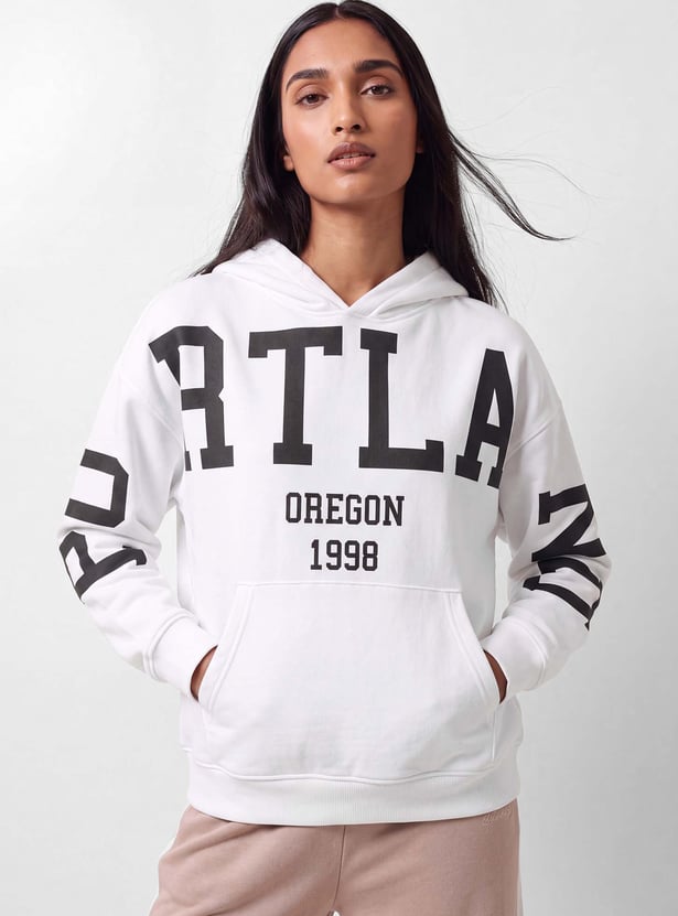 Women Printed Hoodie