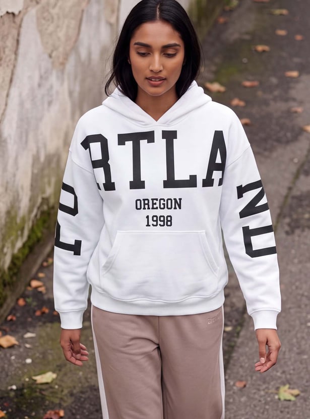 Women Printed Hoodie