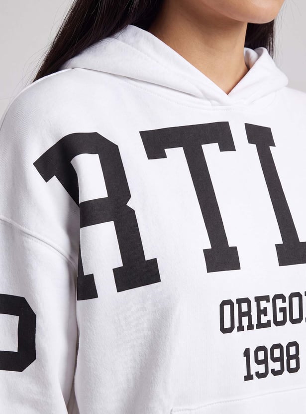 Women Printed Hoodie