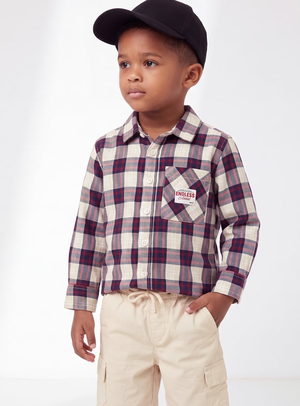 Boys Checked Shirt