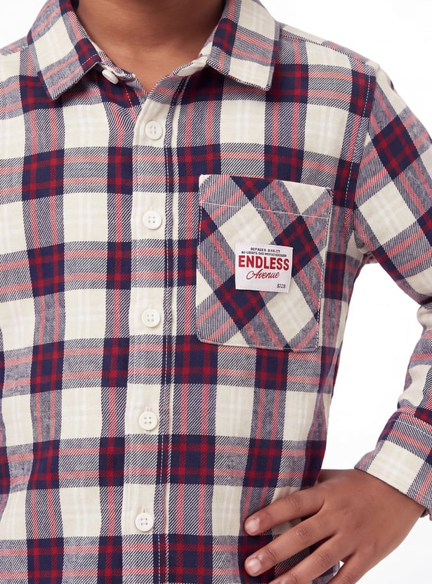 Boys Checked Shirt