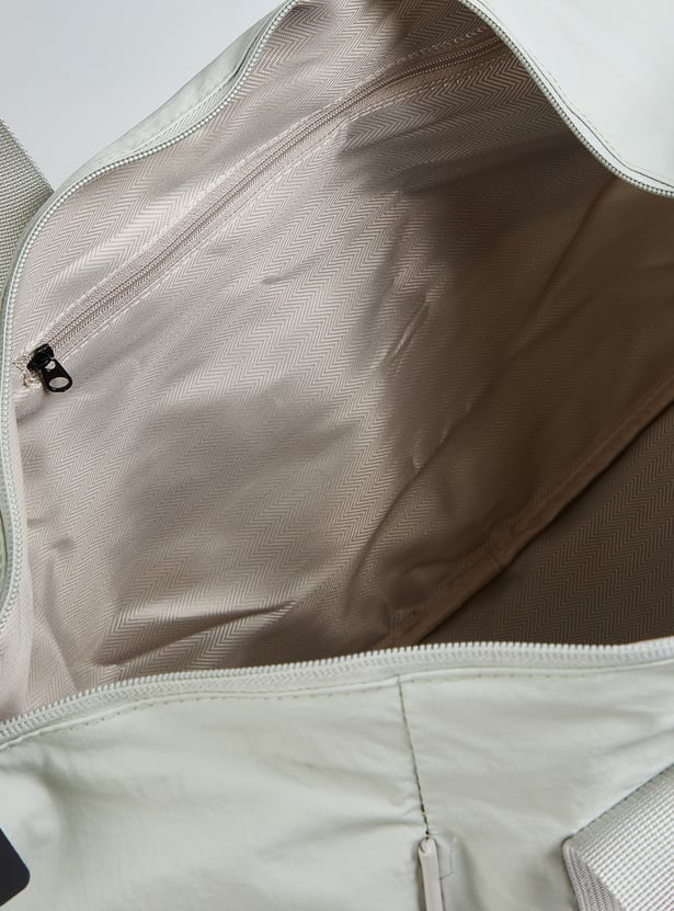 Women Solid Athleisure Gym Bag