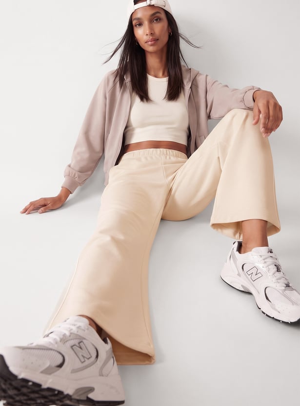 Women Wide-Leg Sports Track Pants