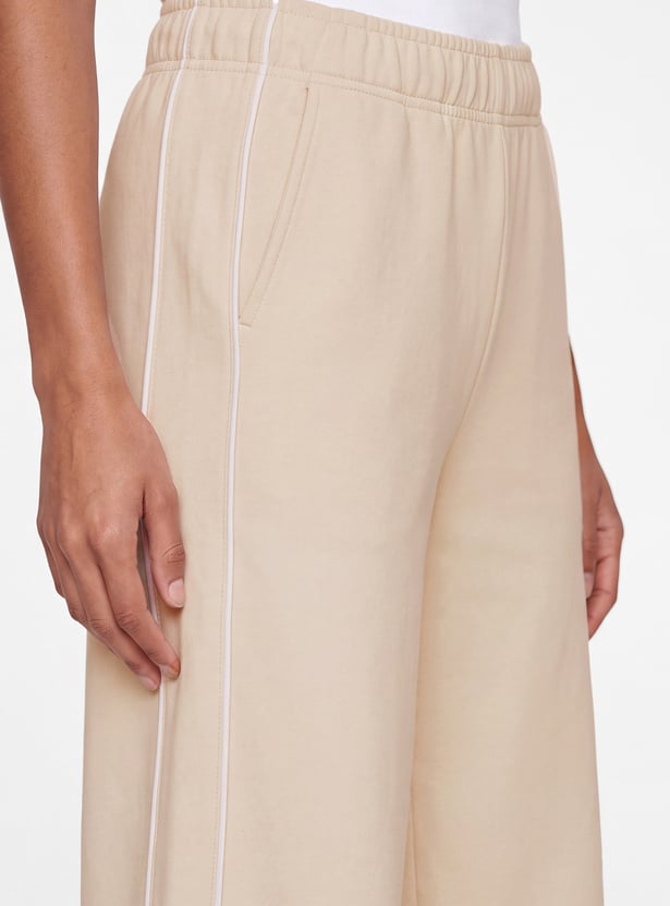 Women Wide-Leg Sports Track Pants