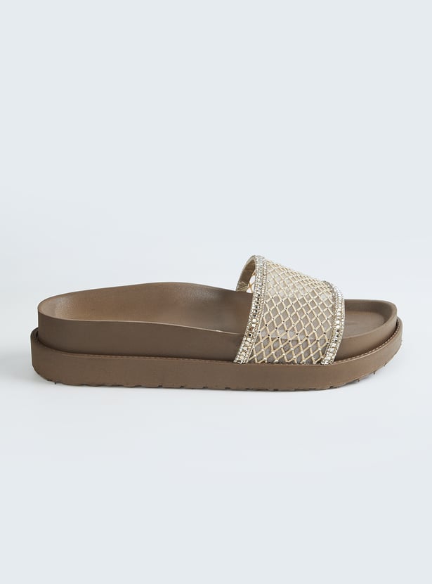 Women Embellished Sliders