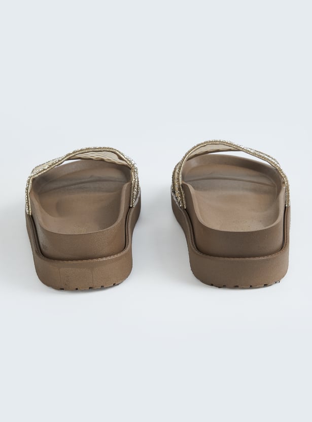 Women Embellished Sliders