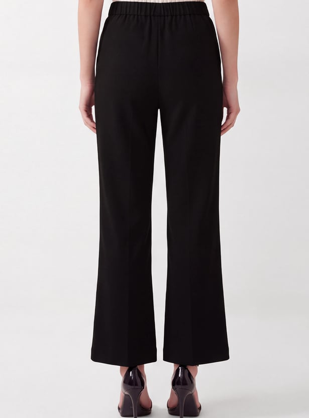 Women Flared Pull-On Pants