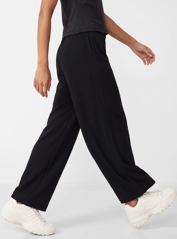 Women Wide-Leg Sports Track Pants