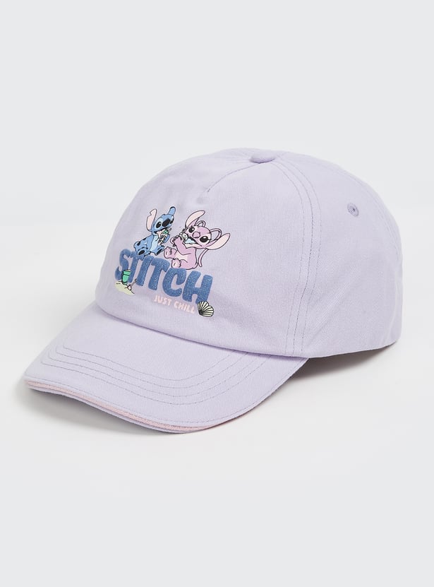 Girls Stitch Baseball Cap