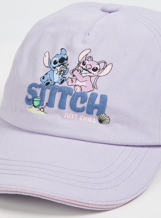 Girls Stitch Baseball Cap
