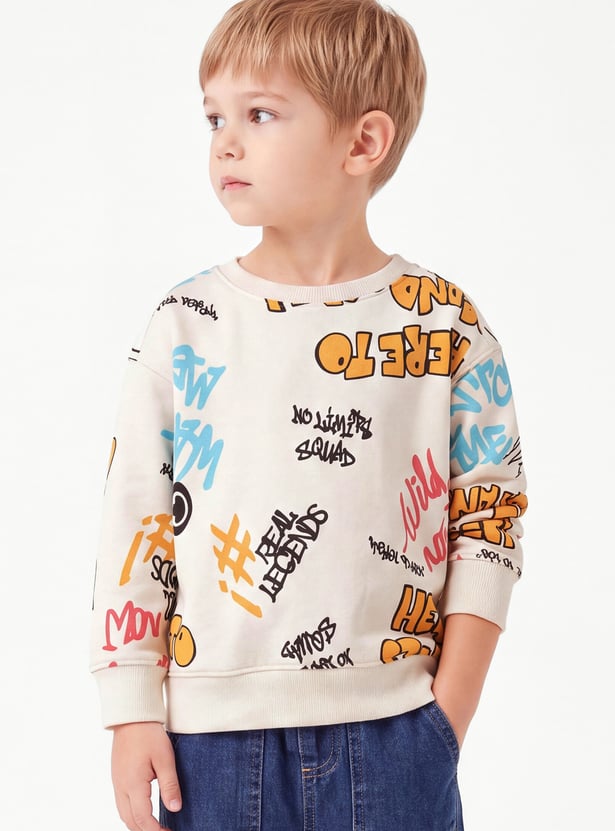Boys Printed Sweatshirt