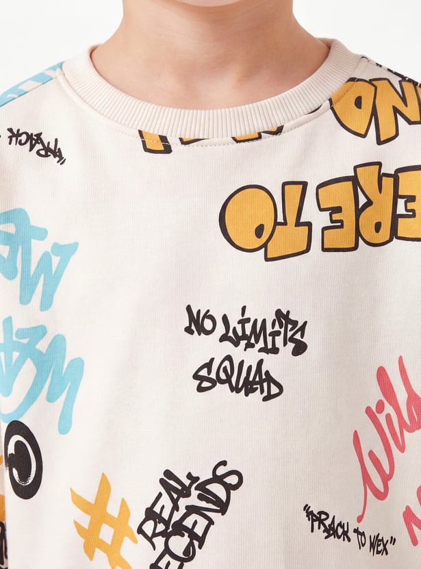 Boys Printed Sweatshirt