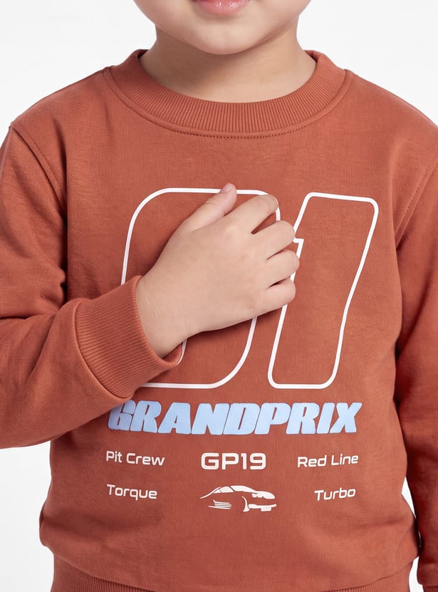 Boys Printed Sweatshirt