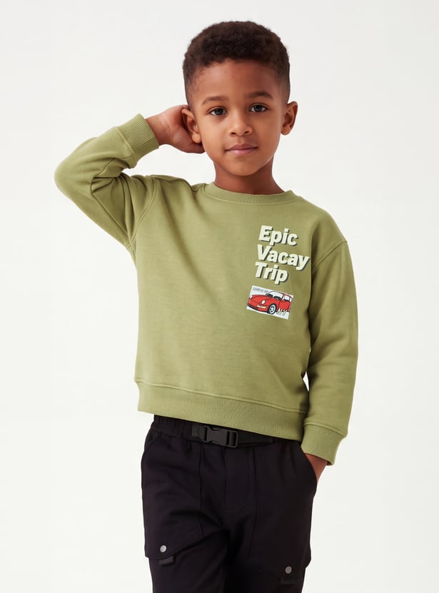 Boys Printed Sweatshirt
