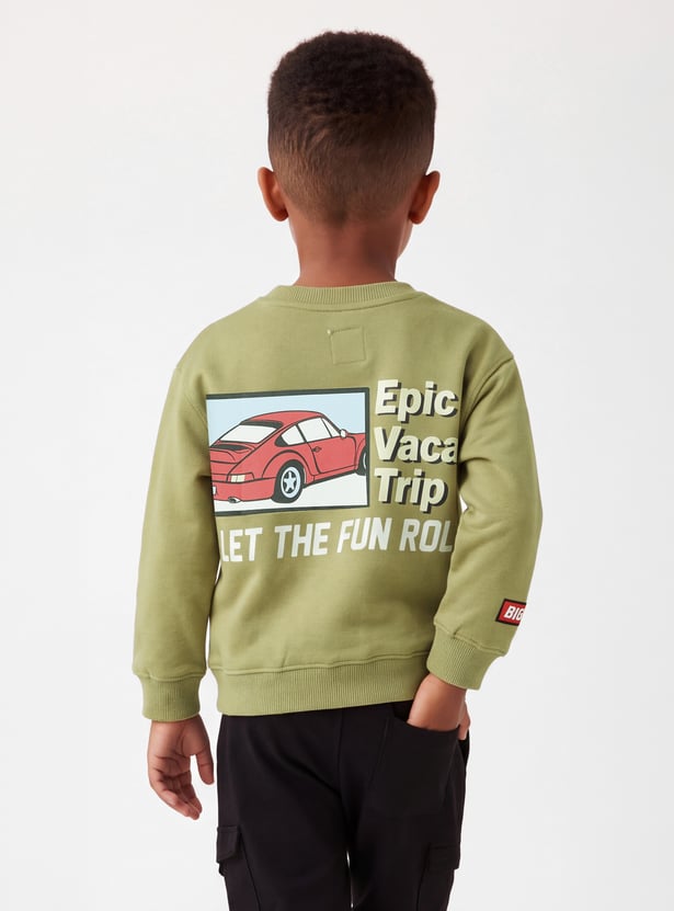 Boys Printed Sweatshirt