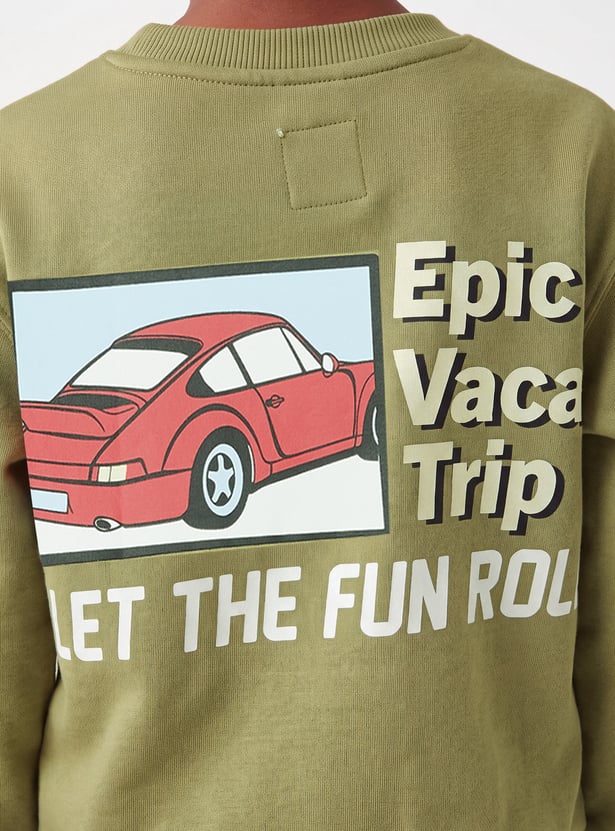 Boys Printed Sweatshirt