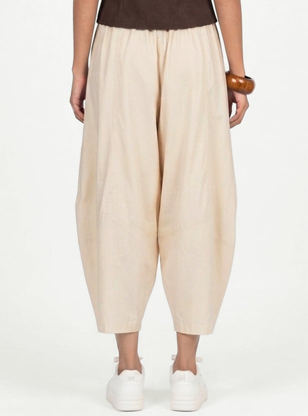 Women Solid Dhoti Pants