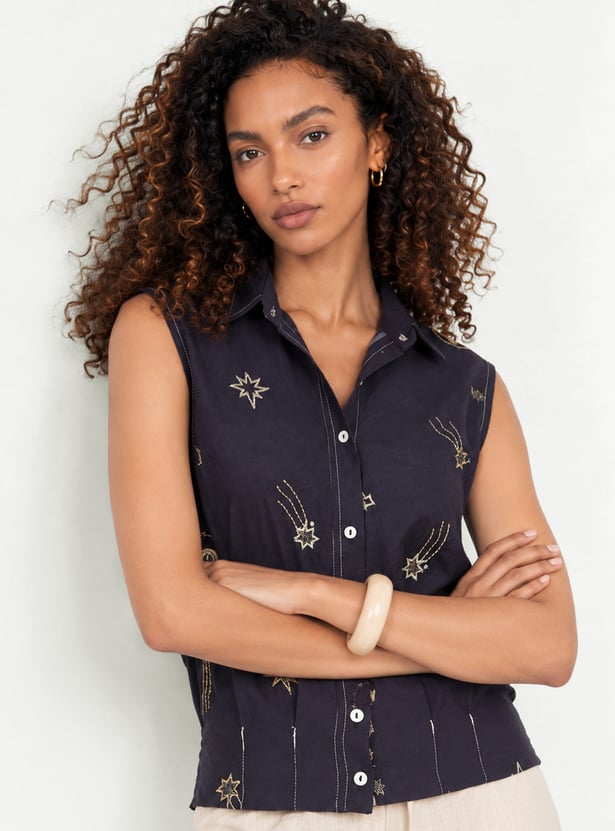Women Embroidered Top