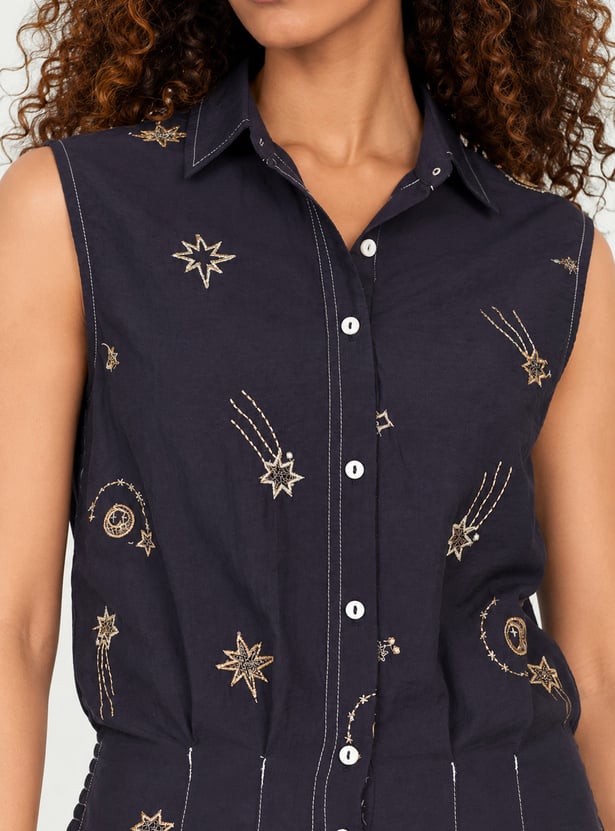 Women Embroidered Top
