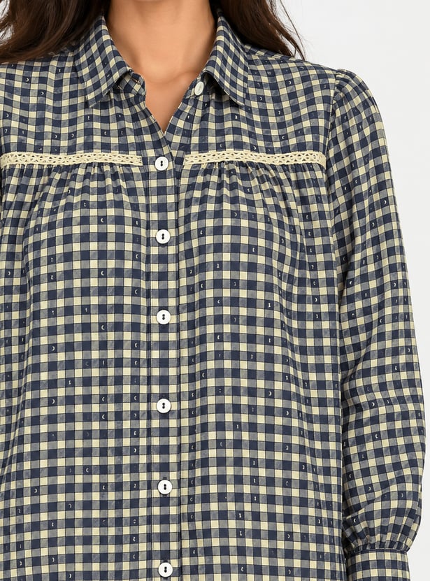 Women Checked Shirt