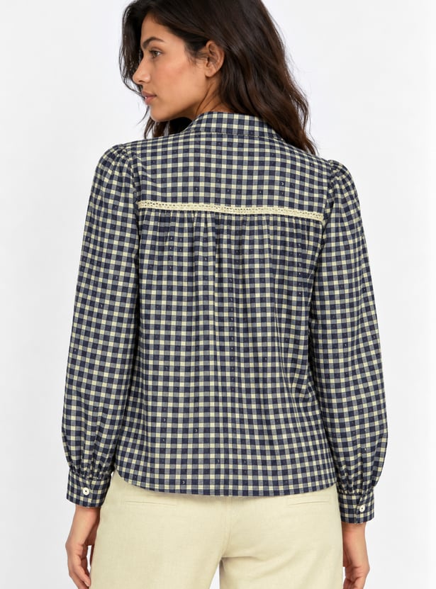 Women Checked Shirt