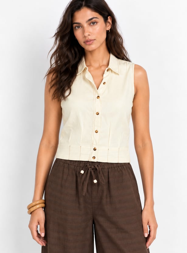 Women Solid Top