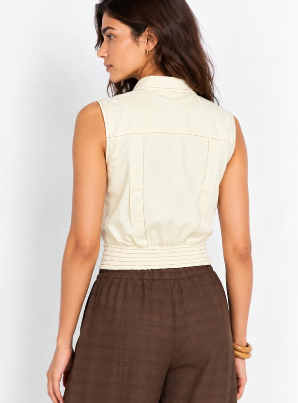 Women Solid Top