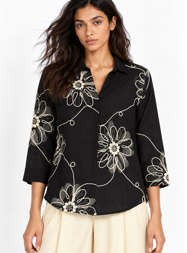 Women Embroidered Tunic