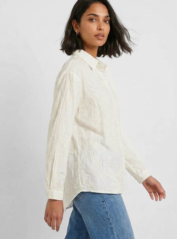 Women Embroidered Shirt