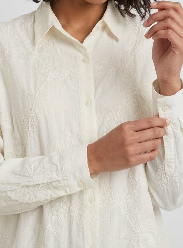 Women Embroidered Shirt