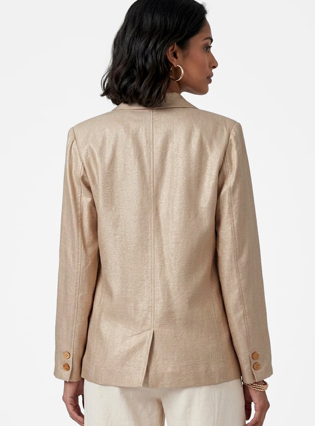 Women Floral Print Blazer