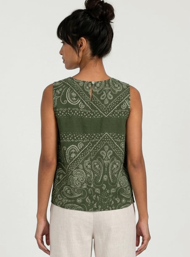Women Paisley Top