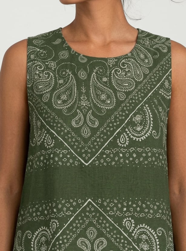 Women Paisley Top