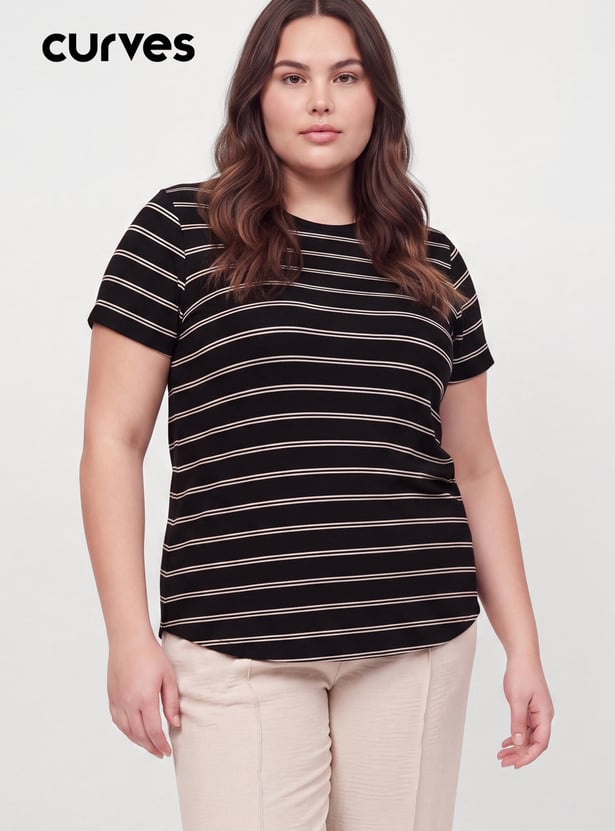 Women Striped T-shirt
