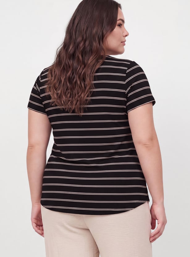 Women Striped T-shirt