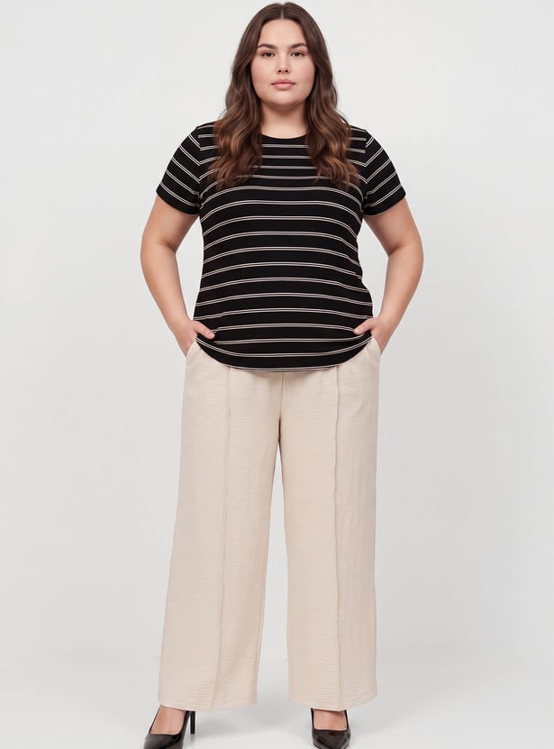 Women Striped T-shirt