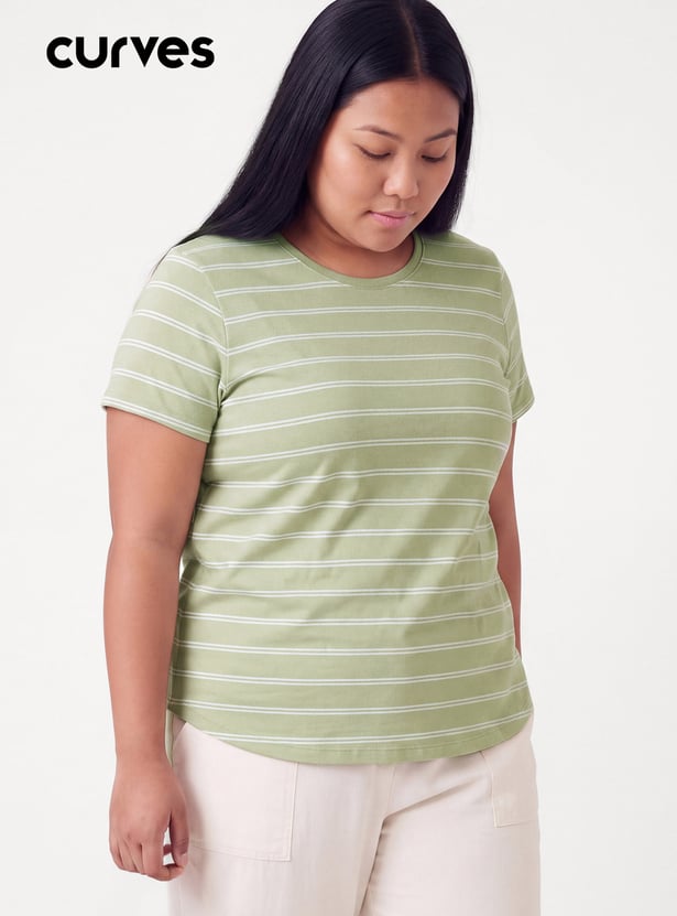 Women Striped T-shirt
