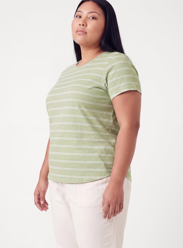 Women Striped T-shirt